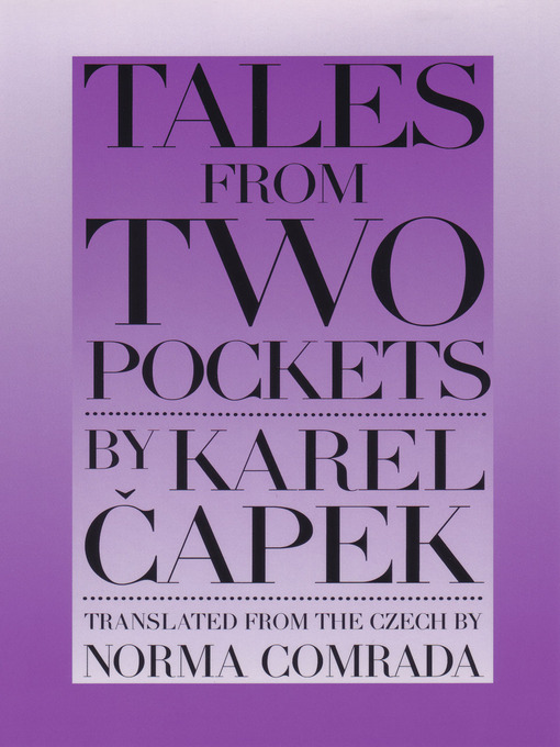 Title details for Tales from Two Pockets by Karel Capek - Available